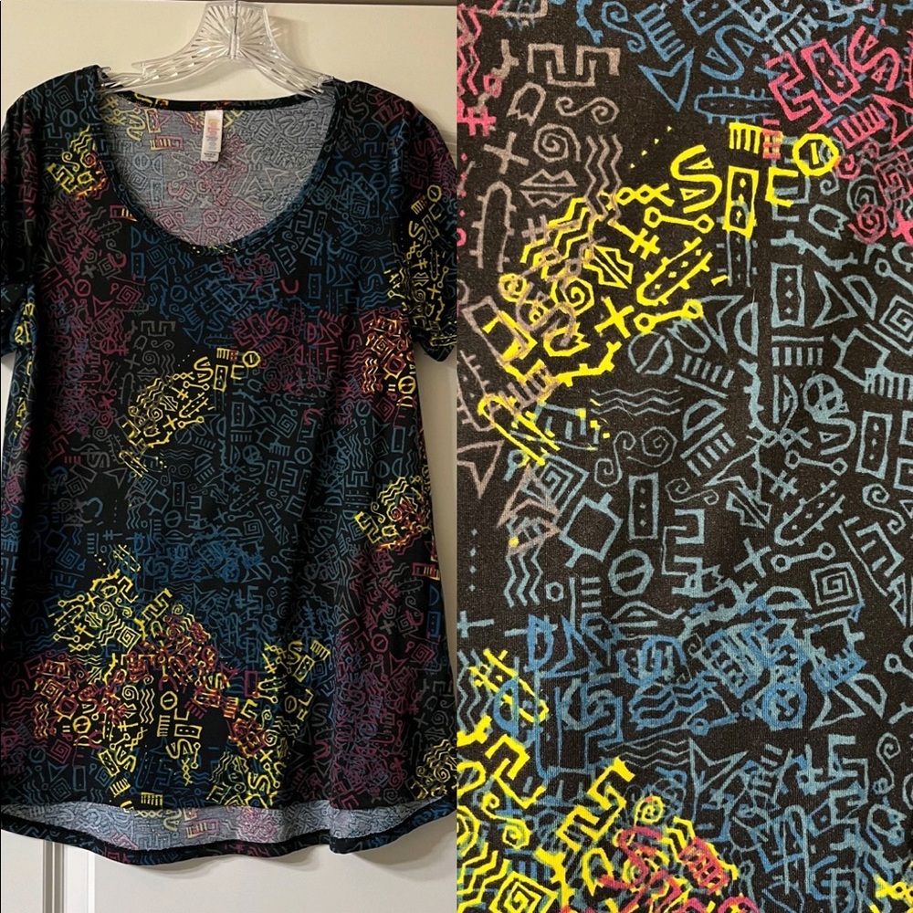 M Classic Tee - LuLaRoe. Slinky material.